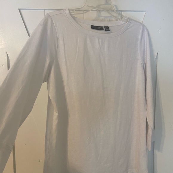 Susan Graver Tops - Susan Graver Weekend White Top Medium